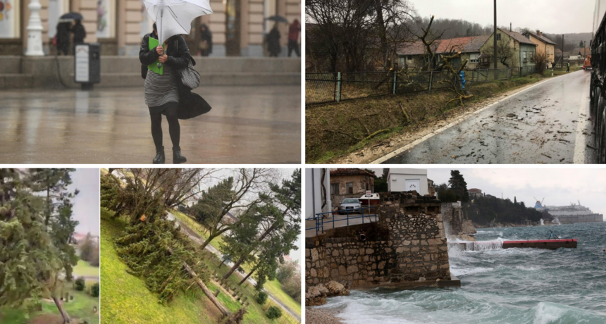 Olujno Nevrijeme Poharalo Hrvatsku: Zagreb Poplavljen, U Istri Rušila ...